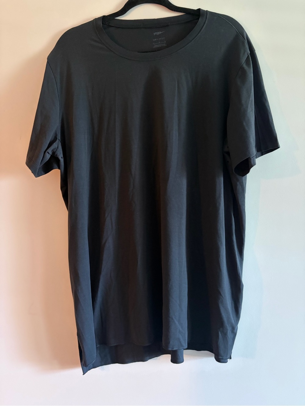 Nike Men's Black Dri-Fit Short-Sleeve Crew Tee